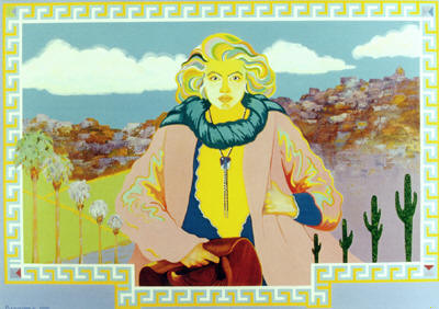 "Arizona Wrangler" - oils - $1,400