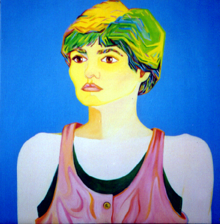 "Karen" - 24" x 24" - oils - $900